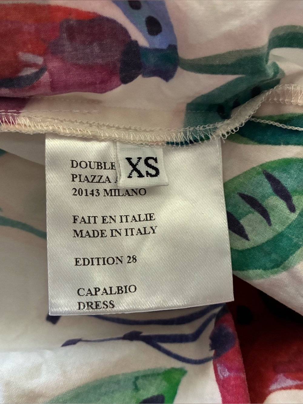 LA DoubleJ White Lily Capalbio Dress, Size XS - Picture 8 of 11
